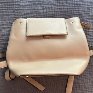 Isabelle Vegan Cream/Tan Women's Bag/Backpack